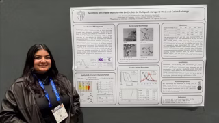 Karla Zamarripa with her presentation